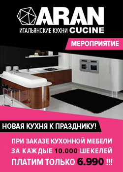 Итальянские кухни в Израиле ARAN