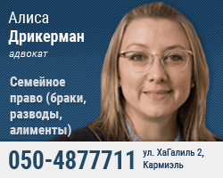 Адвокат Алиса Дрикерман