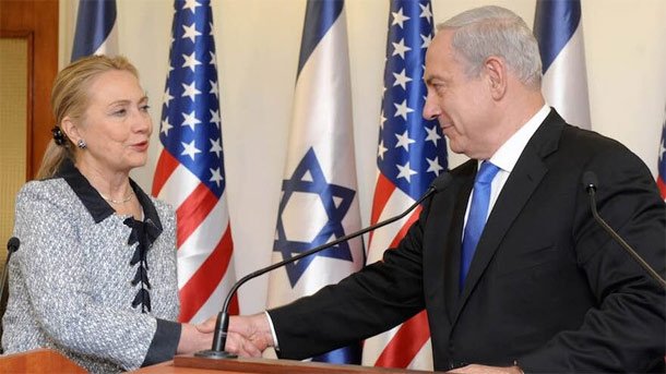 Хиллари Клинтон и Биньямин Нетаниягу. Фото: Israeli Government Press Office.