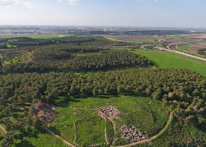 Aerial view of excavations Emil Aladjem IAA.jpg